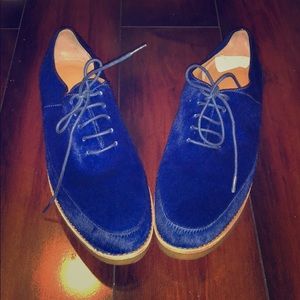 Marc By Marc Jacobs Pony Hair Oxfords. Size 10.